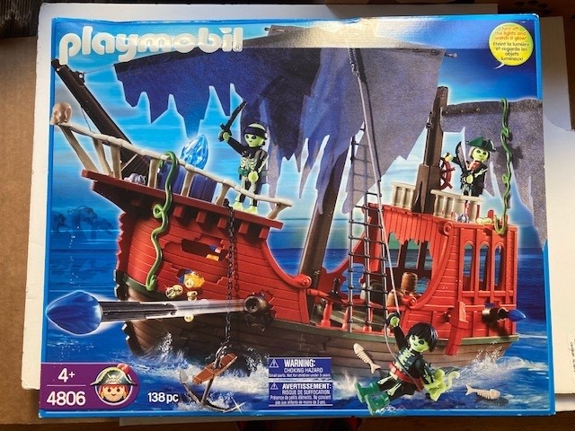PLAYMOBIL 4806 Ghost Pirate Ship Bowsprit or Spar for sale online