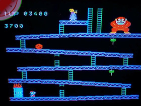 TESTED Coleco COLECOVISION Cartridge DONKEY KONG Game with Manual 1982 Nintendo