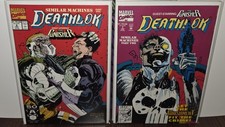 Deathlok #6 #7 Deathlok/Punisher: Similar Machines Parts 1-2 Marvel Comics 1991