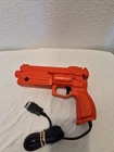 Stunner Gun For Sega Saturn Vintage Orange Light Gun MK-80113