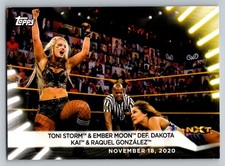 2021 Topps WWE Women's Division #96 Toni Storm & Ember Moon