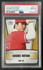 SHOHEI OHTANI PSA 10 2018 LEAF DRAFT #DS-01 ROOKIE DRAFT SILVER GOLD 61/100 RC