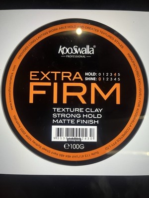 This is a Strong Moulding Clay Matte Strong hold thick coarse Styling Clay