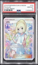 2018 POKEMON SUN & MOON ULTRA PRISM #151 FULL ART/LILLIE PSA 10 on eBay
