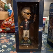 Chicago Cubs SGA Joe Maddon 2015 Manager Of The Year Bobblehead NEW FM704