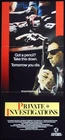 PRIVATE INVESTIGATIONS Original Daybill Movie Poster Clayton Rohner Ray Sharkey