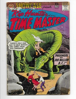 Showcase 20 1959 DC Comics VG- 3.5 1st App Rip Hunter Time Masters