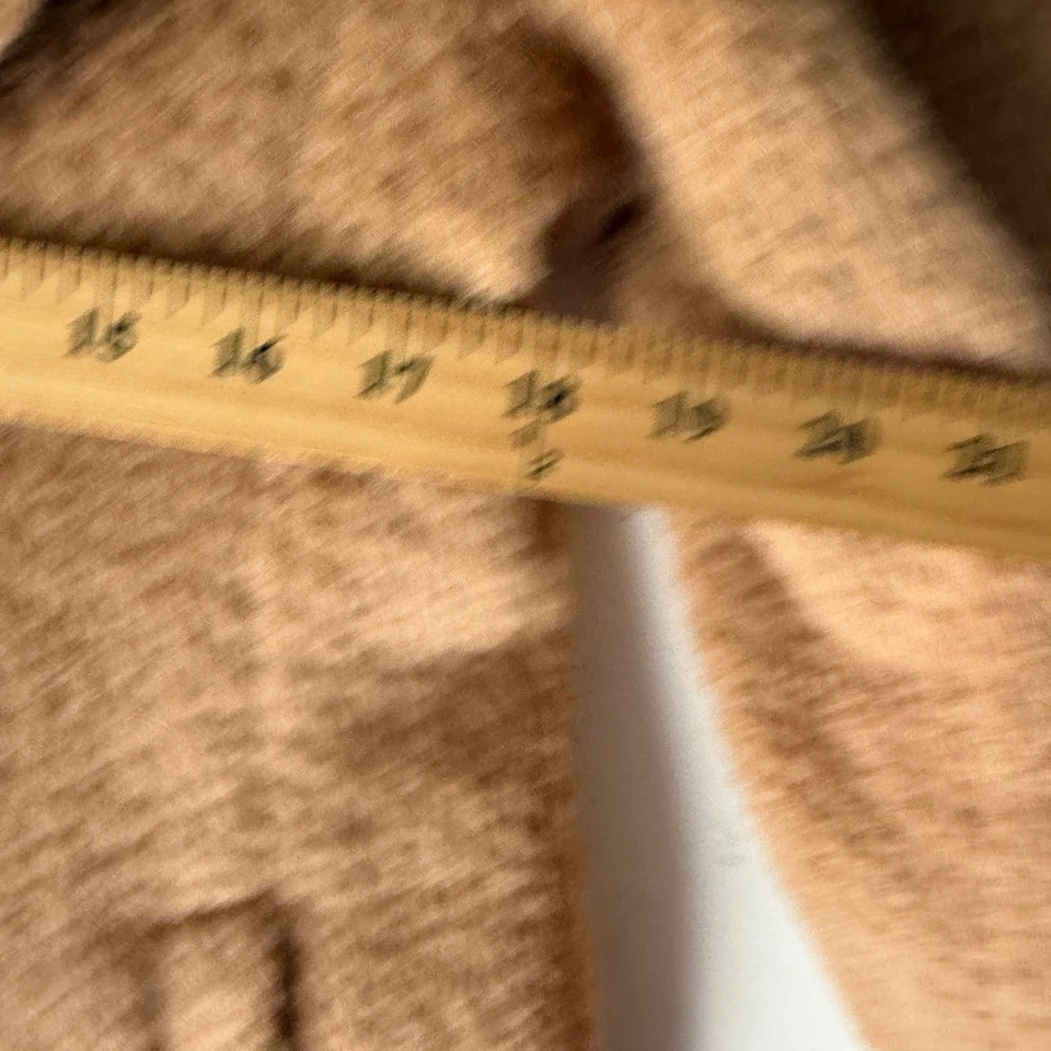 Abrigo Andrew Marc Camel Mezcla Alpaca Asimétrico Cremallera Para Mujer Talla 6 Oso de Peluche Foto 3 de 4