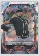 2021 Bowman Scouts Top 100 Atomic Refractor 27/150 AJ Puk #BTP-60 md3
