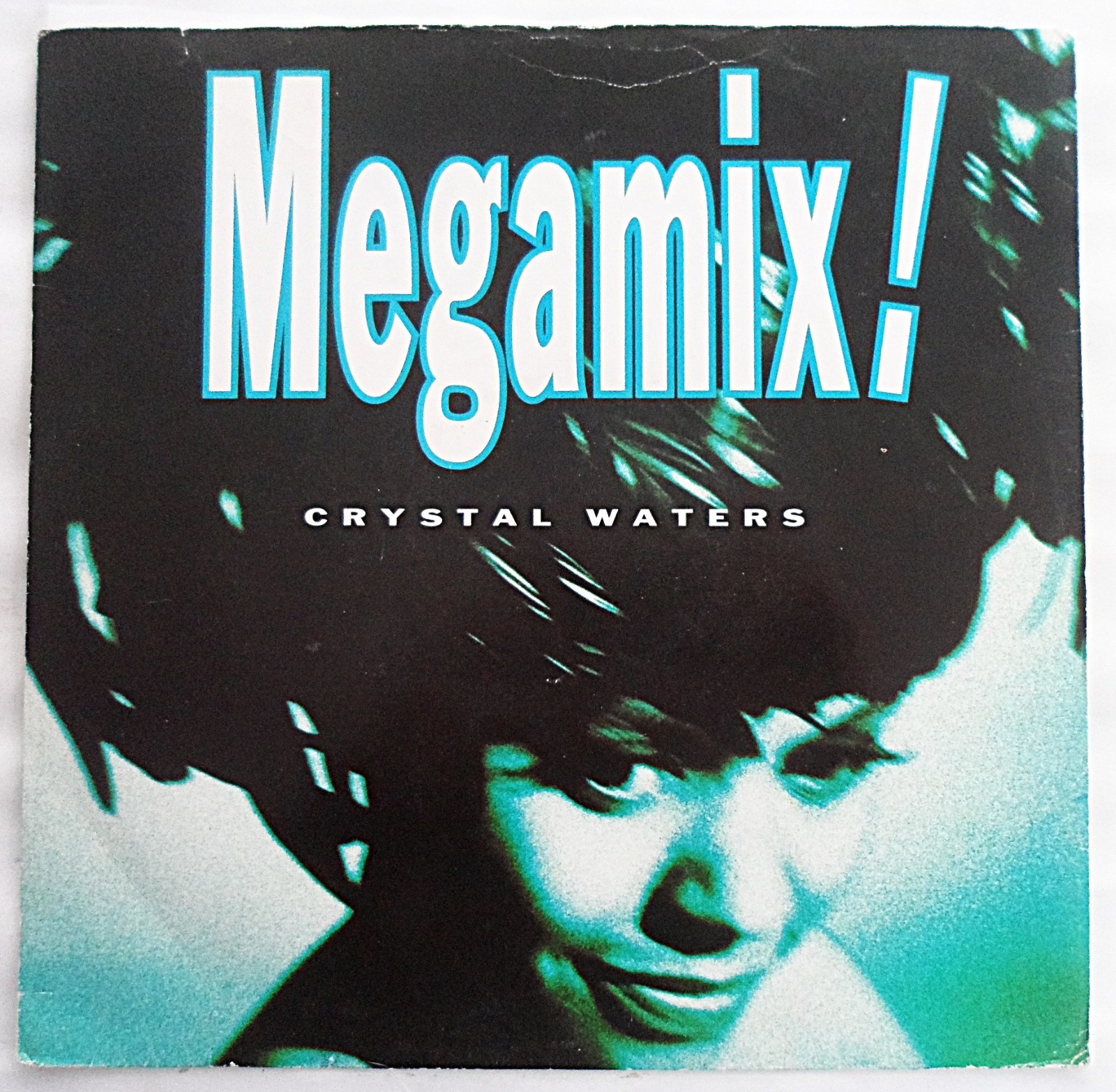 CRYSTAL WATERS - MEGAMIX! 12"" VINYL 1991 A&M AMY843 *VG/G*