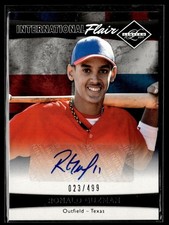 2012 LIMITED INTERNATIONAL FLAIR /499 AUTO RONALD GUZMAN RANGERS