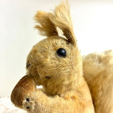 Vintage Steiff Squirrel 30s Mohair Eichhorn Woodland Forest Animal Antique Prim