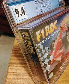 F1 ROC Race of Champions Super Nintendo SNES 1992 New Sealed CGC Graded 9.4 A+