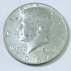 1967 Kennedy Half Dollar 40% Silver, Circulated Coin #7168