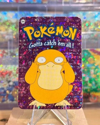 2000 Vintage Pokemon Vending Prism Sticker - Psyduck Solo Gallery #054