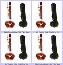 7 Main String and 13 Sym.String Right & Left Handed Sitar With Fiber Box