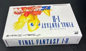 Final Fantasy 1 2 Famicom Japan CIB NTSC-J Retro Rare Classic Square