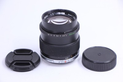 Olympus Zuiko Auto-T 85mm f2 OM Japan 85/2 Lens free US shipping