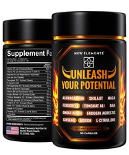 Natural Testosterone Booster Supplement for Men   Test Booster with Tongkat...