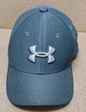 UNDER ARMOUR UA CLASSIC FIT HAT SIZE YOUTH S/M GREY