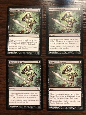 ''Shattered Dreams'' - Fifth Dawn (59/165) MTG Magic the Gathering (4 Cards)