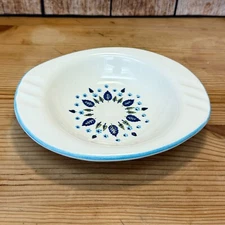 Vintage Marcrest Swiss Alpine 8" Oval Ceramic Ashtray