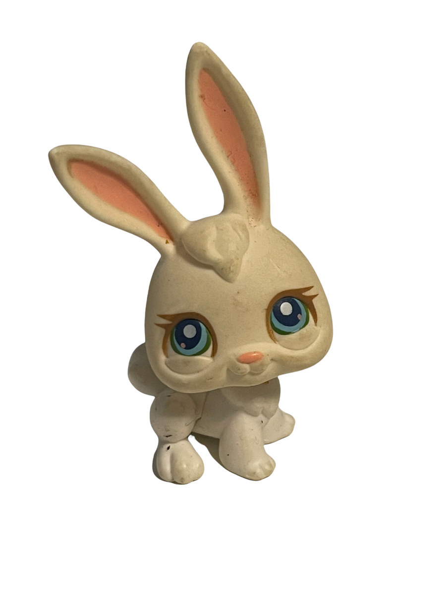 Lps Snow Rabbit Littlest Pet Bunny Littlest Pet Shop Fortune Cookie Surprise Pet Toy