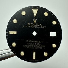 Rolex Submariner Black dial Tropical yellow gold 16613 16618 16803