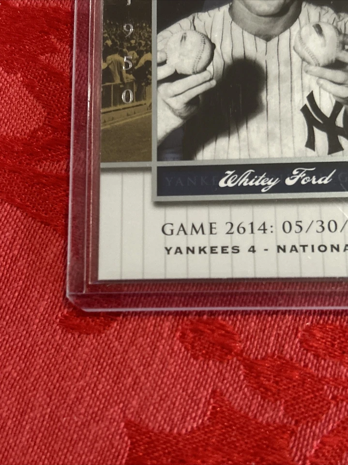 2008 Upper Deck Yankee Stadium Legacy Whitey Ford #YSL2614 HOF - Image 4 of 4