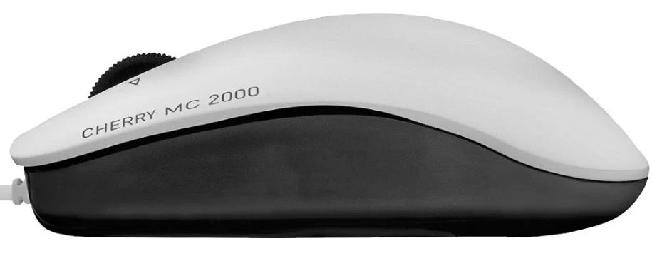CHERRY - CHERRY MC 2000 Corded Mouse with Tilt Wheel, Pale Grey - Image 3 of 3