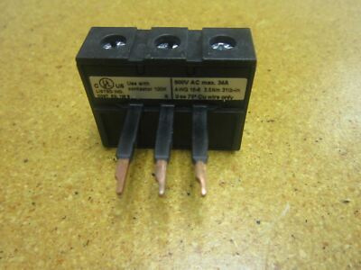 Allen Bradley 100-KWT Ser A Feeder Terminal 34A 690V 6kv Gently Used