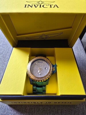 Invicta Reserve Subaqua 4.16 Carat Diamond Swiss Sellita SW200 Caliber Automatic