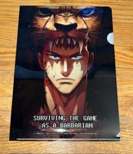Surviving The Game As A Barbarian Pencil Board Folder Anime