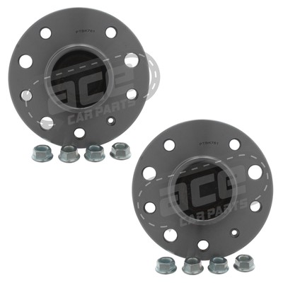 Saab 9-5 Estate 1998-2001 Rear Wheel Bearing Hubs Kits With ABS 5 Stud 1 Pair