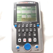 Excalibur Electronics World Series Hand Held Poker Game, Model 397D-B,works