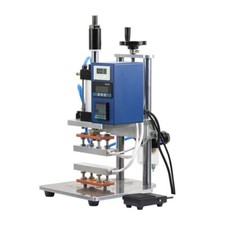 Upper and Lower Hot Press Pneumatic Leather Wrinkle Removal Ironing Machine 400w