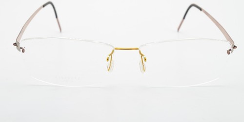 Lindberg Glasses Frame 2188 54 150 T609 Col PU12 / Eb Spirit Titanium Gold - Picture 2 of 13
