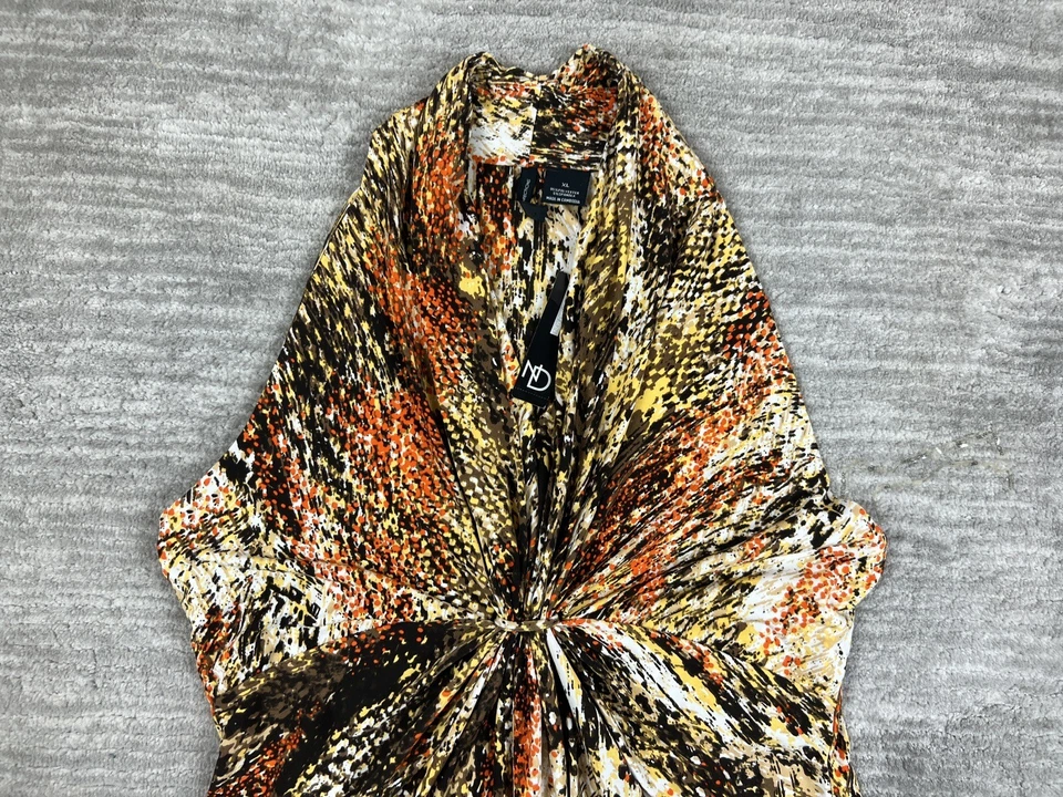 Top New Directions para mujer extra grande multicolor sin mangas cuello en V nuevo con etiquetas Foto 2 de 4