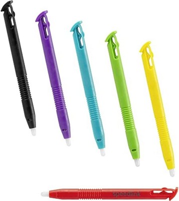 Speedlink Pilot Stylus Pen 6 Touchscreen-Stifte Mehrfarbig für Nintendo 2DS XL