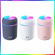 Portable Electric Air Humidifier Aroma Oil Diffuser USB Cool Mist Sprayer with C