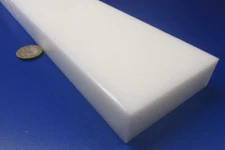Hdpe White Bar 1.00" Thick x 3.25" Wide x 36" Long