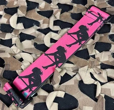 NEW KM Paintball Universal JT Goggle Strap - Pink Stripper