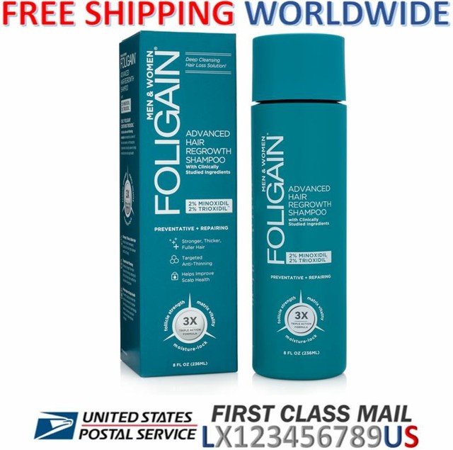 Foligain Hair Regrowth Conditioner For Men With 2 Trioxidil 8oz