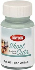 Krylon KSCB004 Short Cuts Brush-On Paint, 1-Ounce, Chrome