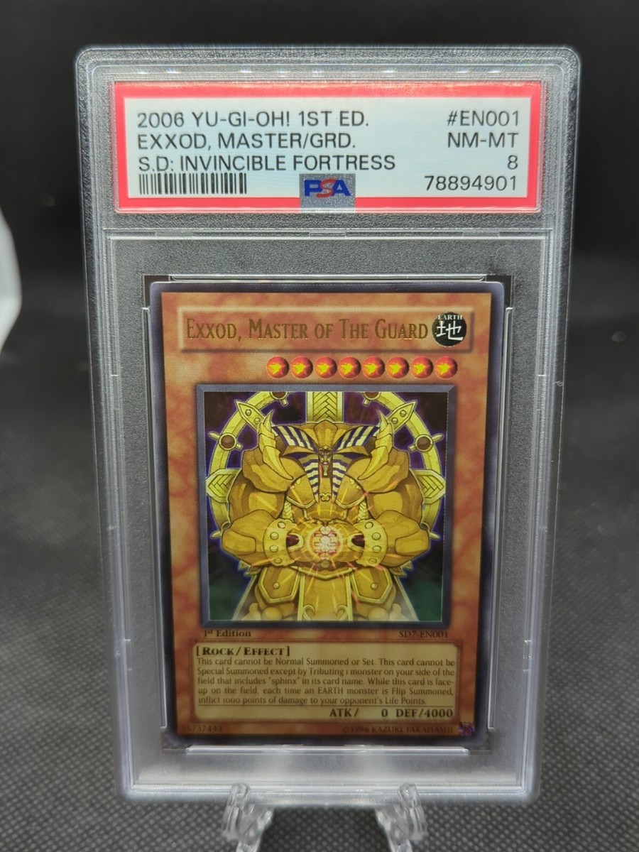 Exxod, Master of the Guard SD7-EN001 Structure Deck: Invincible Fortress  1st Edition for sale online | eBay