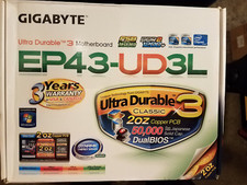 GIGABYTE GA-EP43-UD3L Rev. 1.2 Intel P43 LGA 775 ATX Motherboard