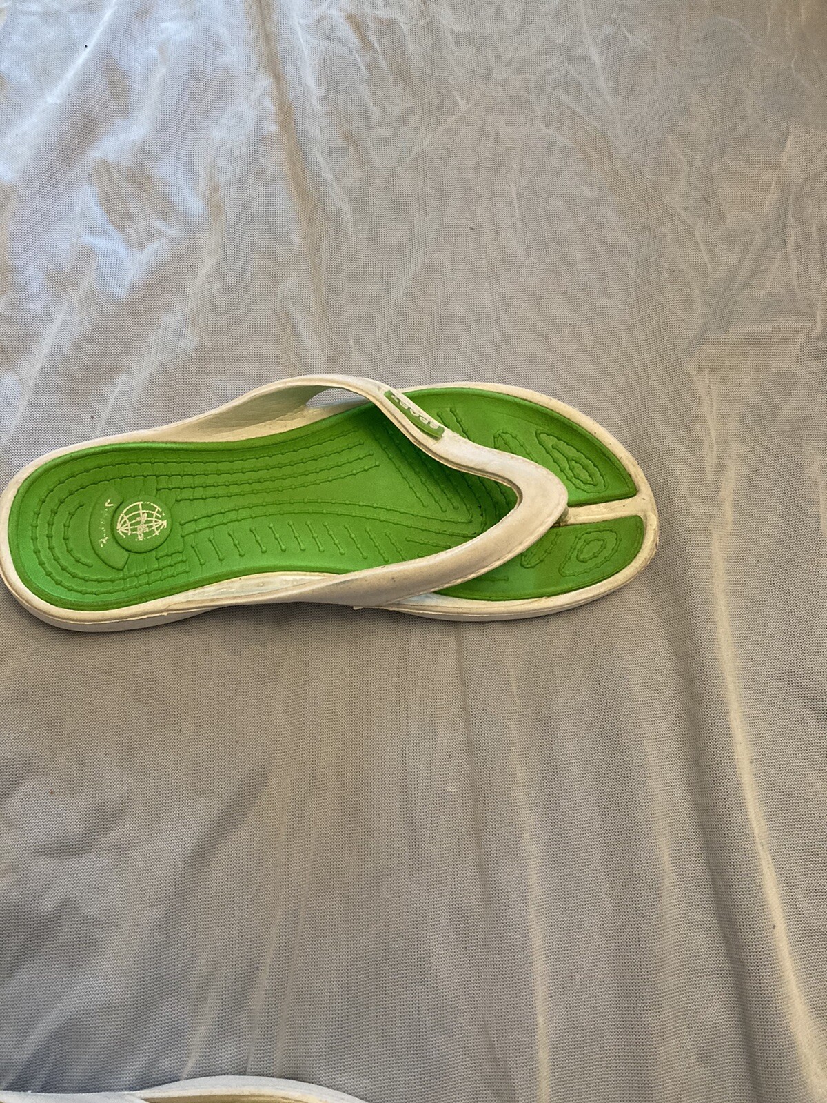 Sandali infradito da donna taglia 9 e 10 lotto di 2 in condizioni delicatamente usati