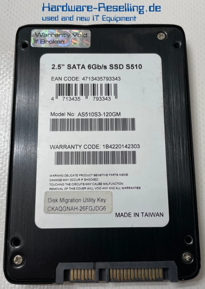 ADATA 500 Series S510 120GB SSD 2,5" SATA III 6G NAND MLC AS510S3-120GM