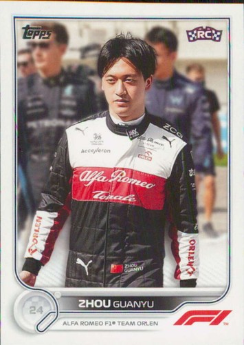 2022 Zhou Guanyu #68