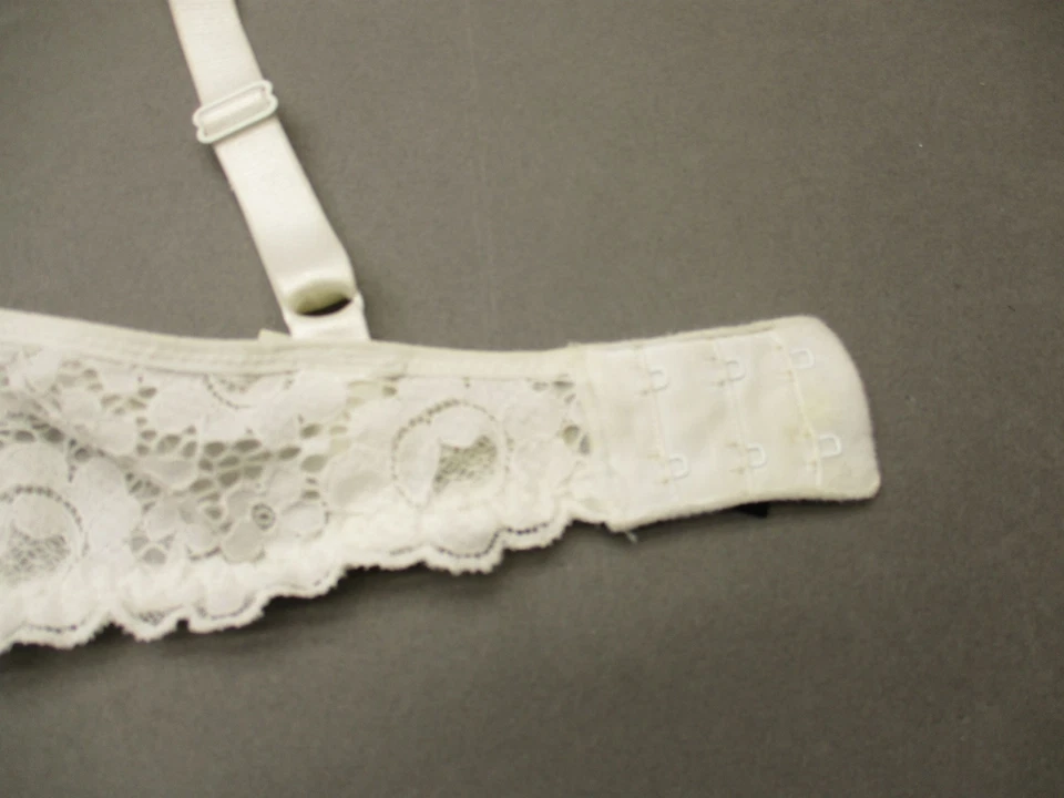 Sujetador Demi 36C Passionata Mujer Rosa/Blanco Forrado con Aros Cierre Trasero 1J Foto 4 de 4